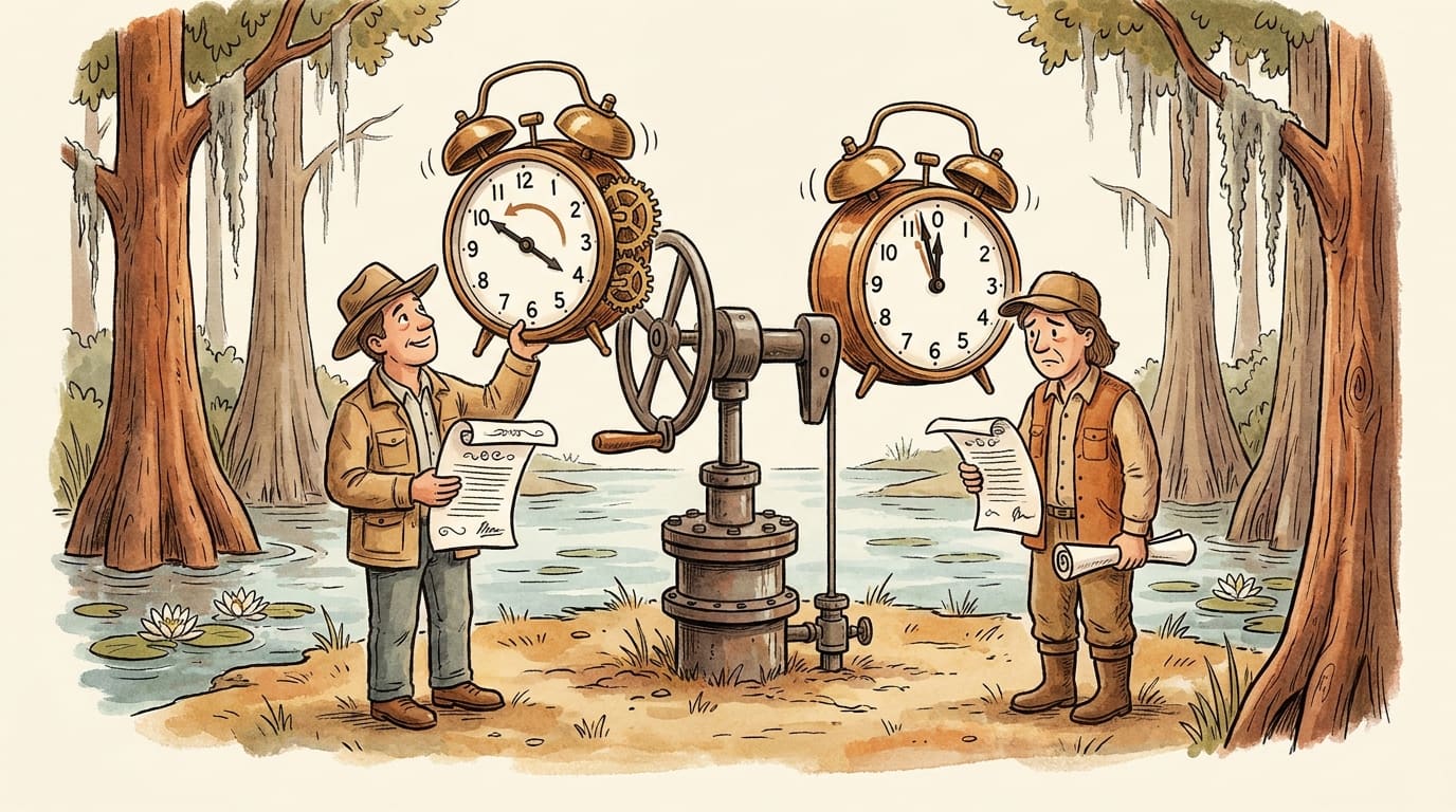 Louisiana Mineral Code Article 87: Why a Dry Hole Resets a Servitude but Extinguishes a Royalty