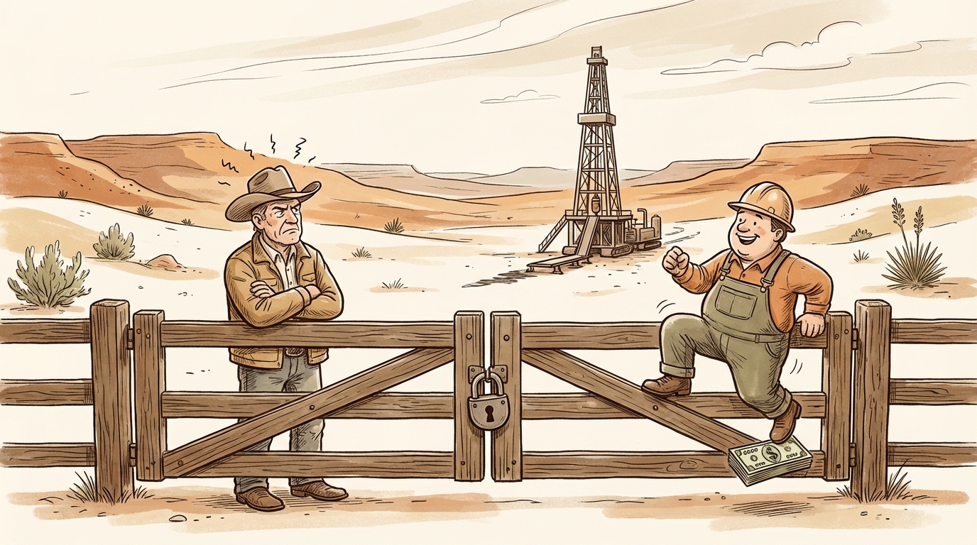 “The Bond-On Threat” — How Utah Lets an Operator Drill Anyway After ‘Good Faith’ Talks Fail