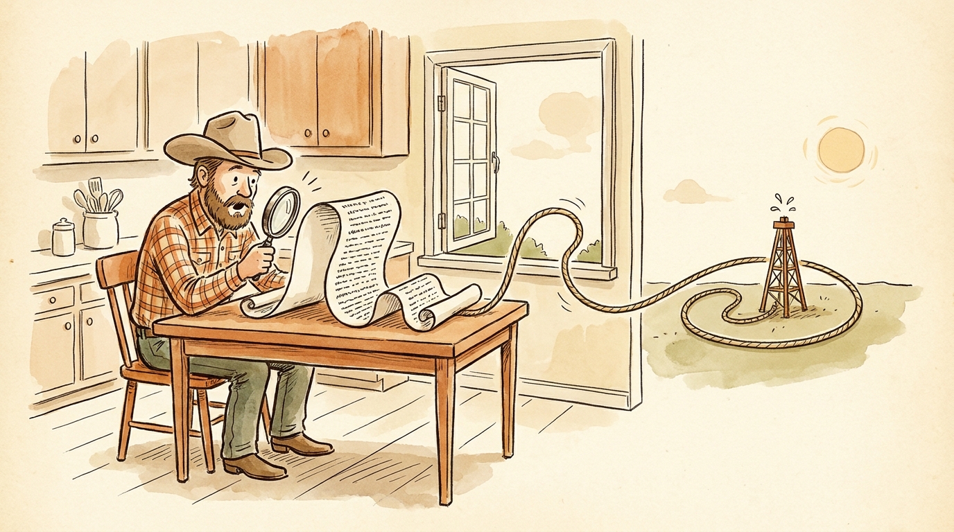 The “Mother Hubbard” Trap: How One Boilerplate Sentence Can Accidentally Lease Your Adjacent Texas Minerals for Free