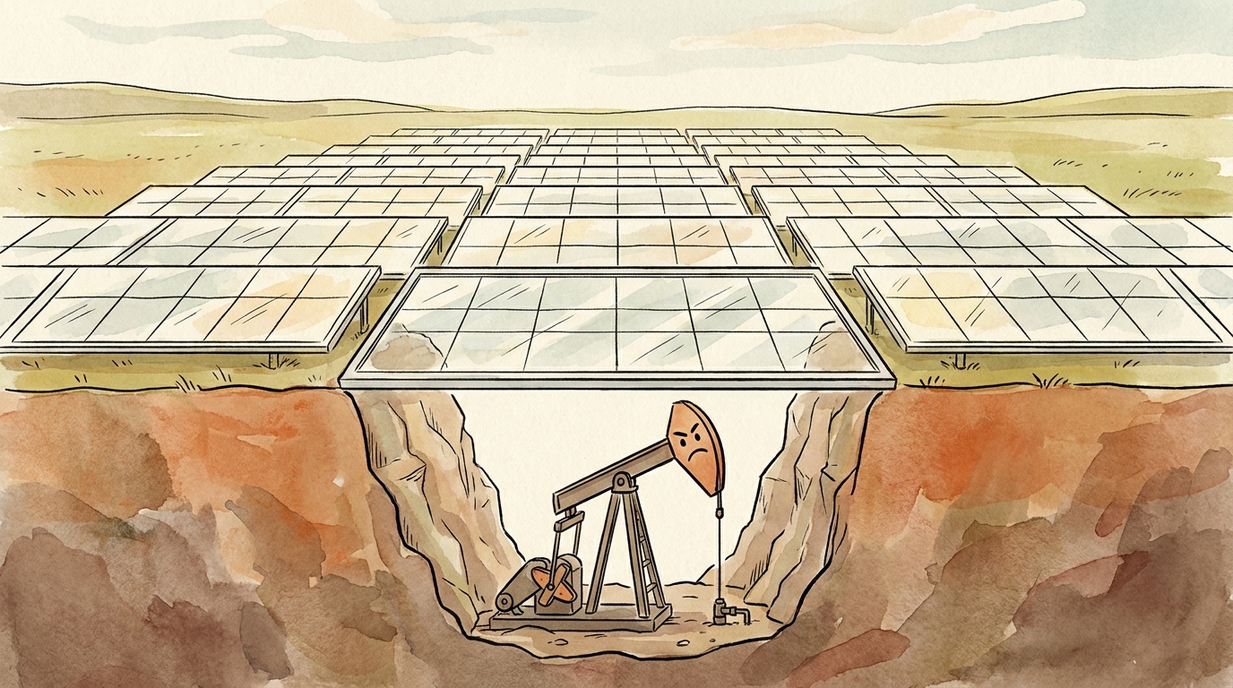 The Renewable Blockade: When Solar Farms Pave Over Your Oil Rights