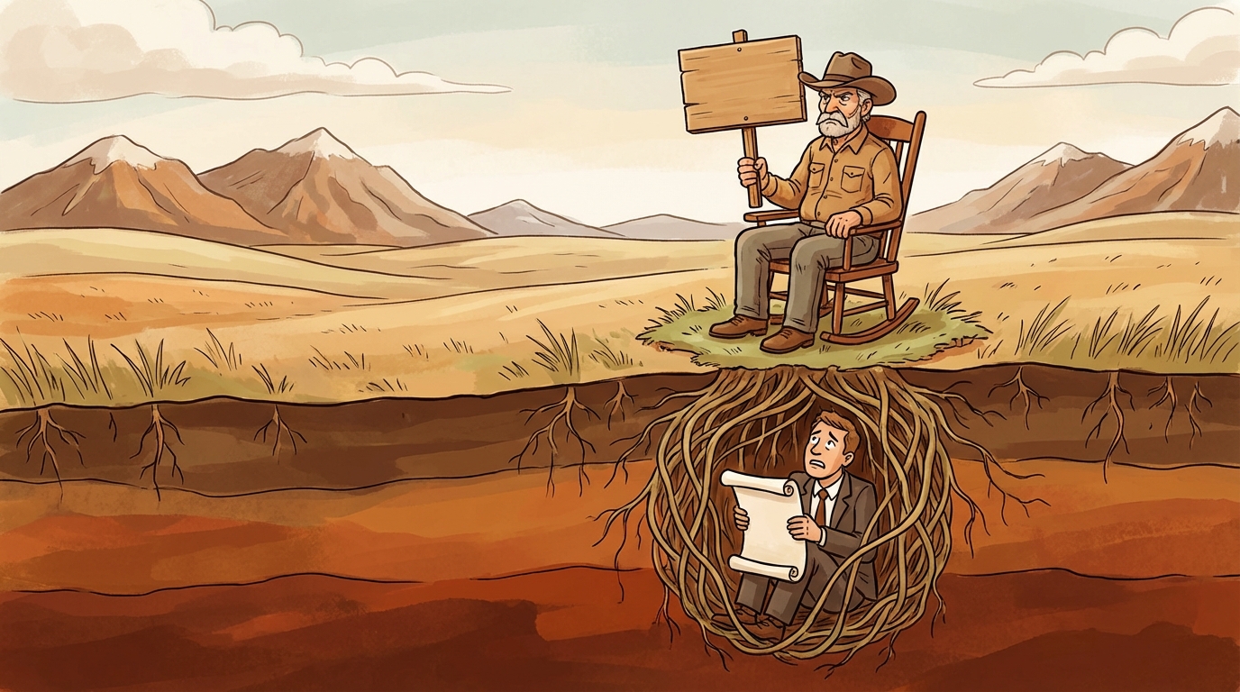 “The Surface Hostage Note” — How Montana’s Damage Act Lets the Dirt Freeze Your Mineral Deal