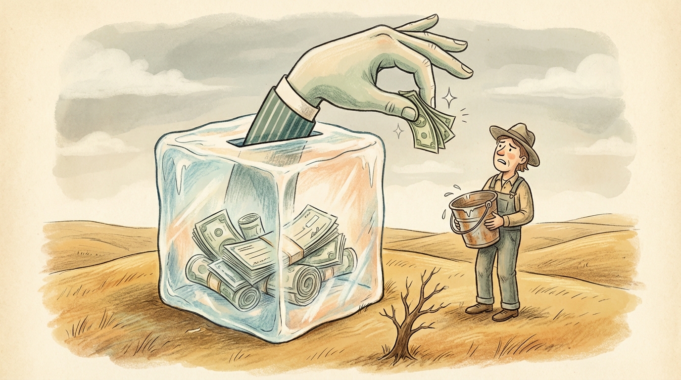 The Tax Before the Check: How Kansas Takes Its Cut First